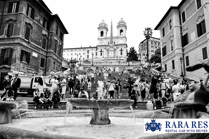 Plaza de España en Roma